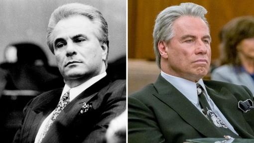 John Travolta como el mafioso Gotti