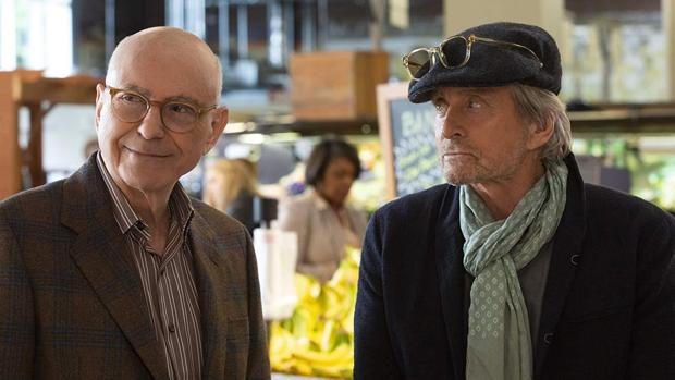 Michael Douglas Y Alan Arkin en «El método Kominsky»