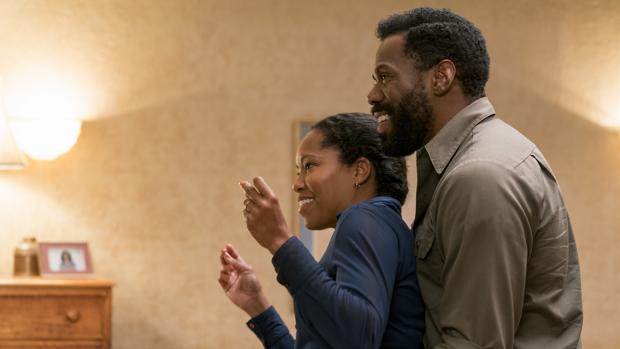 Regina King y Colman Domingo, en una celebración con mucho blues