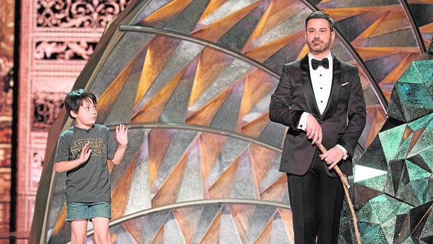El presentador de la gala Jimmy Kimmel de la 90ª edición de los Oscar