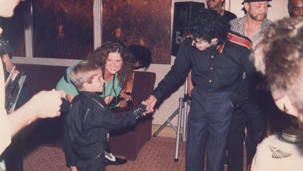 Michael Jackson, en una imagen del documental Leaving Neverland