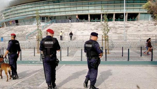 Imagen del dispositivo seguridad para Eurovisión en Lisboa