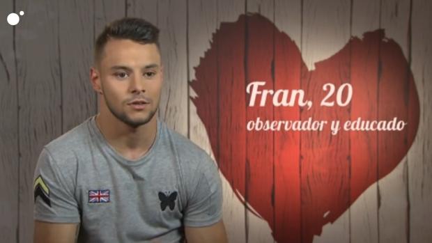 Fran Monroy, en «First Dates»