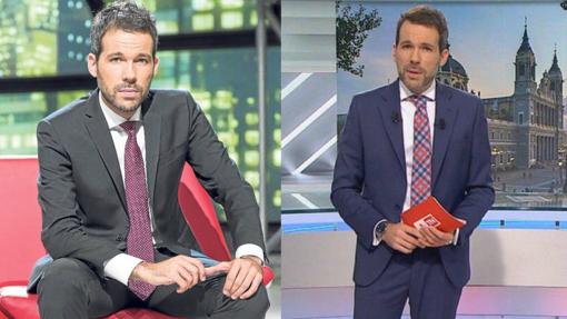 Javier Gómez comenzó en «laSexta noche» y ahora presenta los Telenoticias de Telemadrid