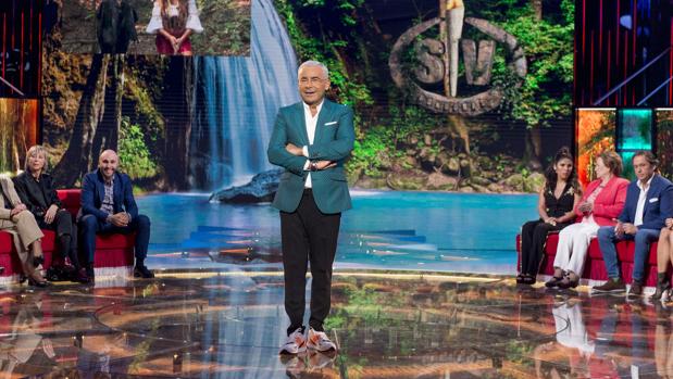 El presentador Jorge Javier Vázquez en la primera gala de «Supervivientes 2019»
