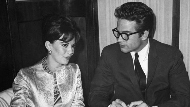 Natalie Wood junto a Warren Beatty