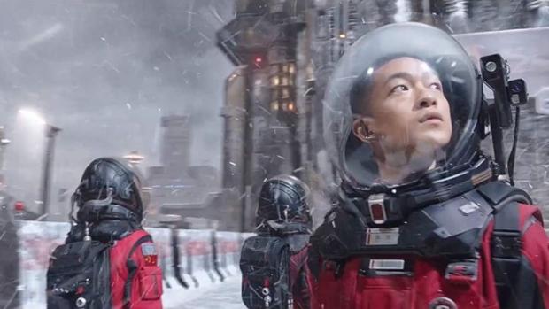 Escena de «The Wandering Earth»