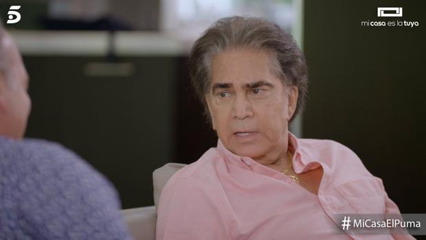 El Puma, junto a Bertín Osborne en «Mi casa es la tuya»
