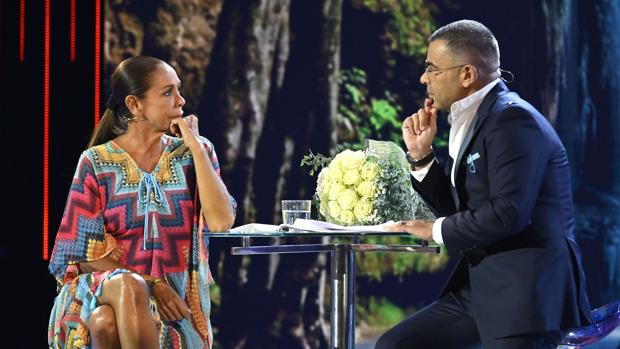 Isabel Pantoja, en su entrevista con Jorge Javier Vázquez