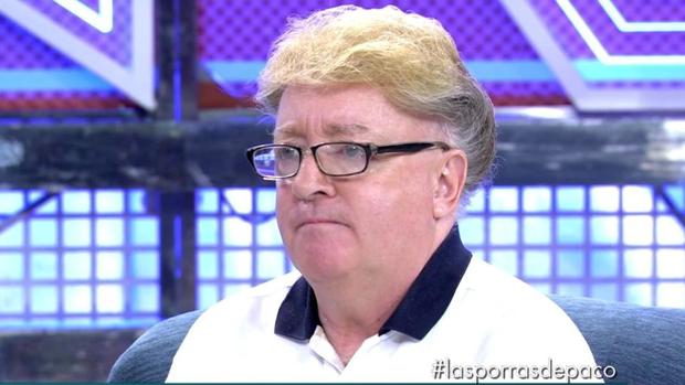 Paco Porras en su entrevista en «Sálvame deluxe»