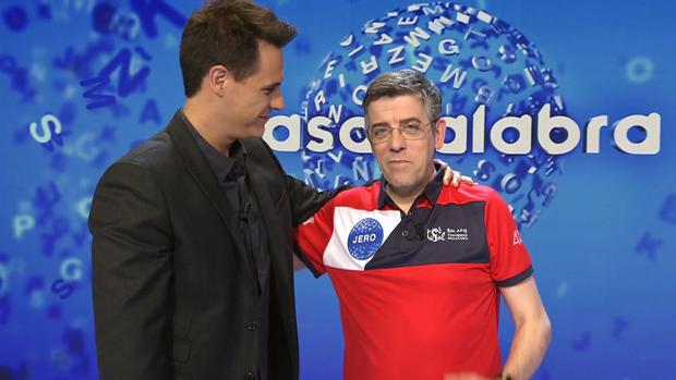 Jero en sus últimos instantes en «Pasapalabra»