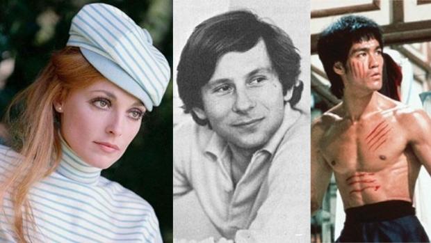 Sharon Tate, Roman Polanski y Bruce Lee