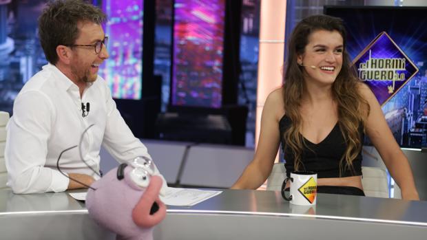 Amaia Romero en «El hormiguero»
