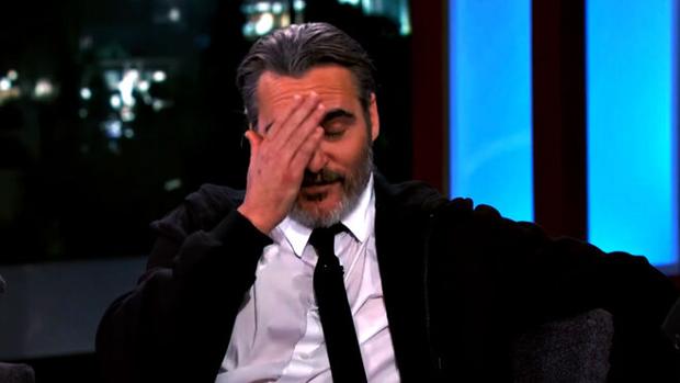 Joaquin Phoenix, en «Jimmy Kimmel live!»