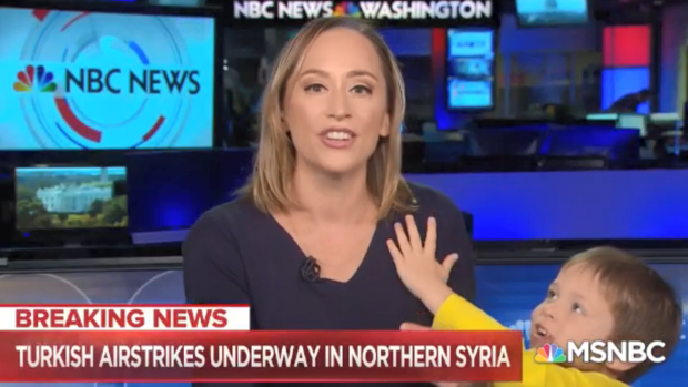 La periodista de la NBC Courtney Kube