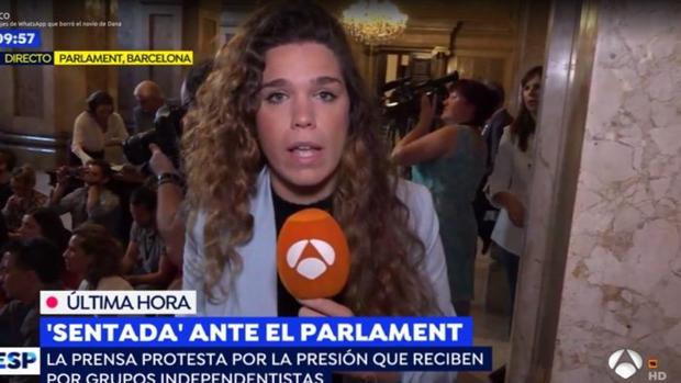 Periodistas de Cataluña cargan contra Antena 3 por informar erróneamente  sobre sus protestas