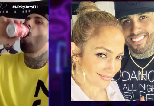 Nicky Jam tuvo mucha sed durante la entrevista
