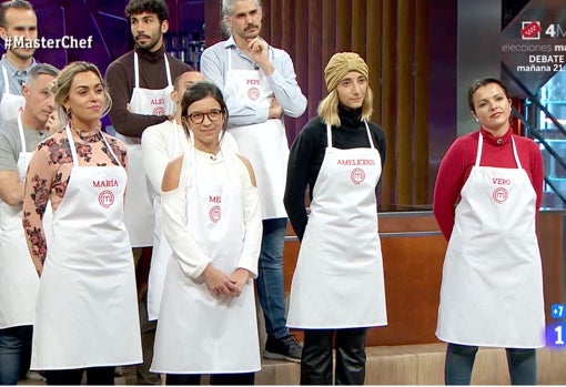 María, Meri, Amelicius y Vero, las mejores de la primera prueba