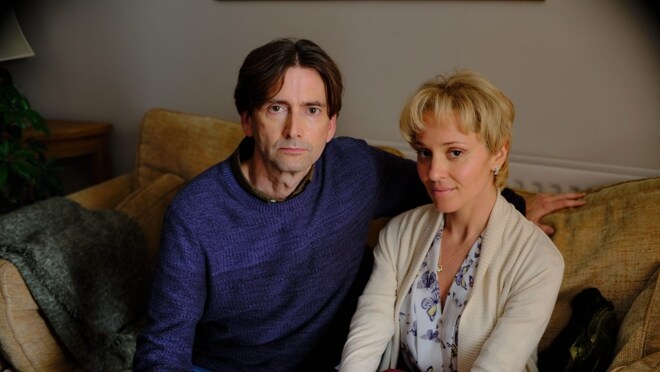 Tennant y Levieva, en 'Litvinenko'