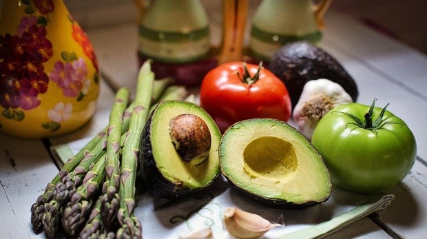 Sanguíneo flujo dieta de basada en plantas
