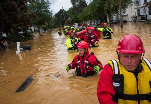 Inundaciones en Nueva Jersey