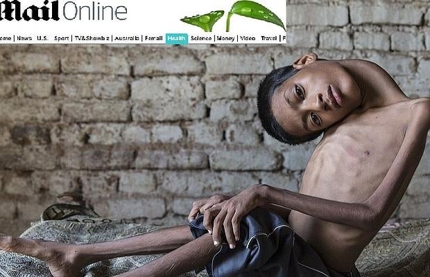 Mahendra Ahirwar tiene 13 años y vive en la India