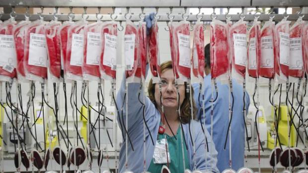 Banco de sangre para transfusiones