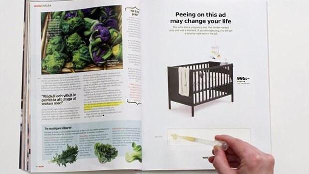 El anuncio de Ikea en el que hay que hacer pis para conseguir una cuna a mitad de precio