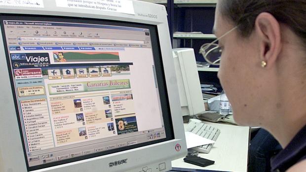 Las reservas de viajes a través de Internet va creciendo en los últimos años