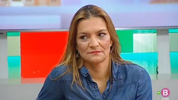 Carmen Luciane, durante el programa