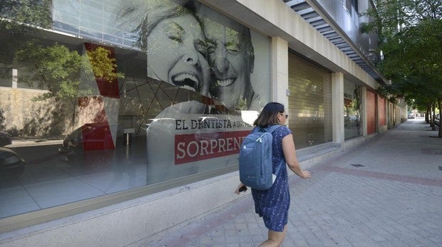 La clínica de iDental, ya cerrada, ubicada en la calle Méndez Álvaro, número 20 de Madrid