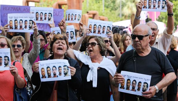 Manifestación en contra de la sentencia de La Manada
