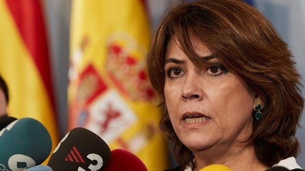 La ministra Delgado