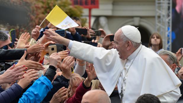 El Papa Francisco, este martes, en Macedonia