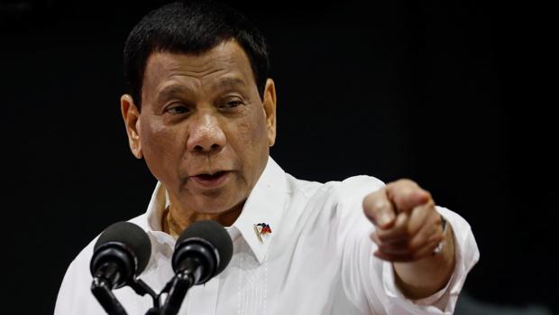 El presidente de Filipinas, Rodrigo Duterte