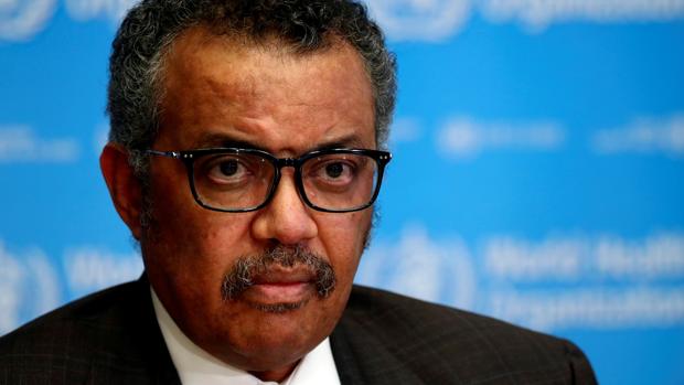 El director general de la OMS, Tedros Adhanom Ghebreyesus