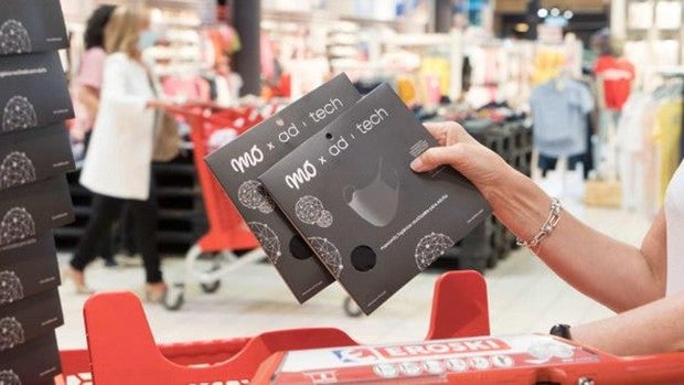 El producto, sobre estas líneas