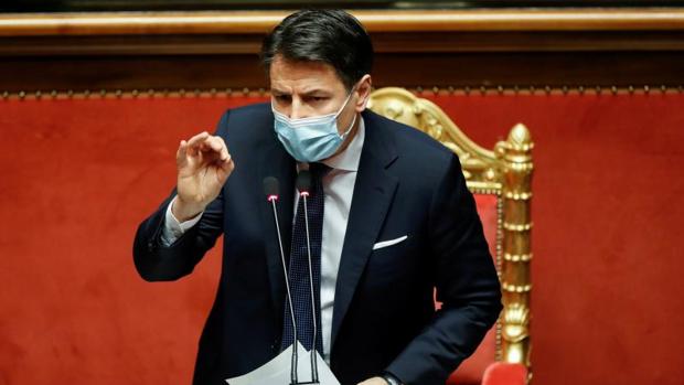 El primer ministro italiano, Giuseppe Conte