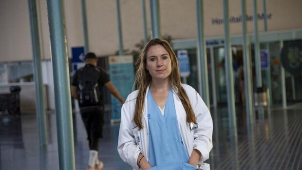 La doctora Judit Villar, ayer, posa para ABC