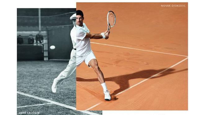 Novak Djokovic y Lacoste unen fuerzas