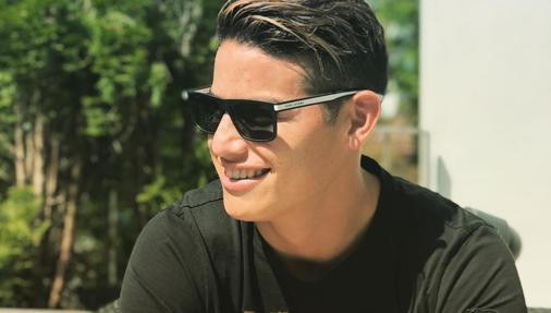 James Rodríguez, un aficionado a la moda de Fendi