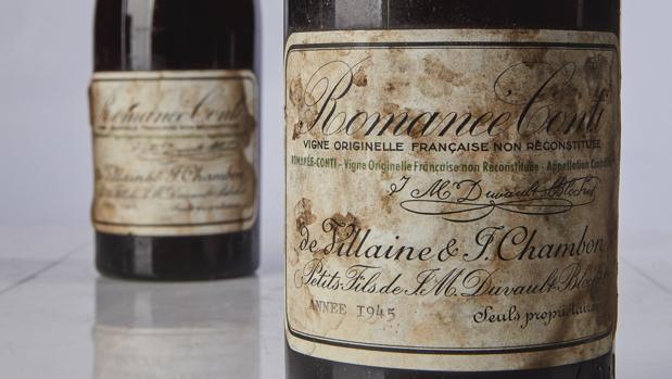 Las botellas de vino Romanee Conti subastadas en Sotheby´s Nueva York