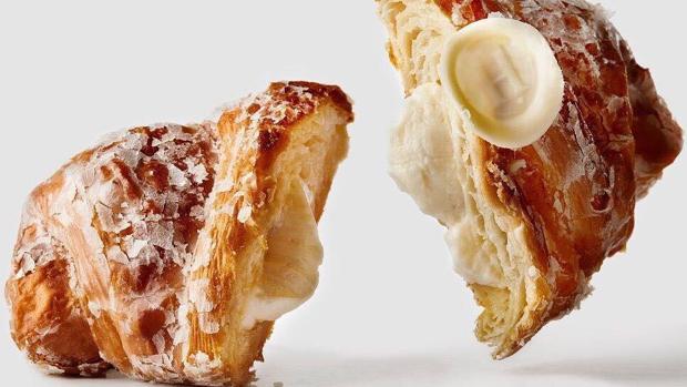 Dulce preparado en Hofmann, la pastelería madrileña ganadora en 2010
