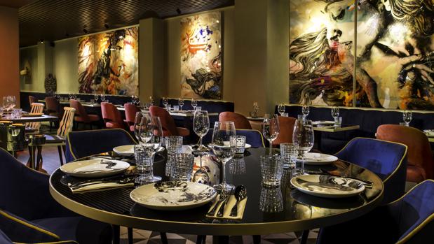 Salón del restaurante mexicano Itzac
