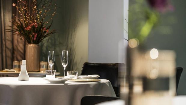 Salón del restaurante Osteria Francescana de Massimo Bottura