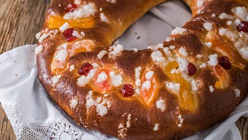 El roscón con infusión de especias y frutas tropicales de Amasa
