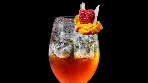 El cóctel Last Sunshine de BiBo, con vermut rojo