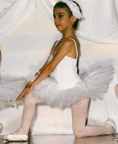 Georgina Rodríguez practicando ballet