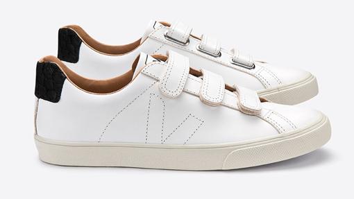 Modelo Esplar Leather White Black Tilapia