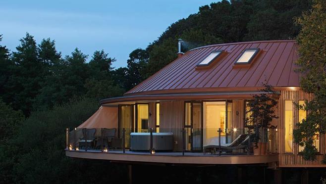 Cabañas en un árbol para vivir el lujo rodeado de naturaleza